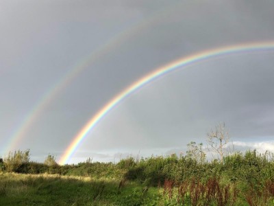 One of our many Irish rainbows - not as rare as an Arizona one!